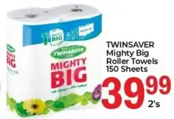 Elite Cash & Carry Twinsaver Mighty Big Roller Towels offer