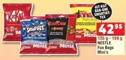 DB Cash And Carry Nestle Fun Bags Mini's offer