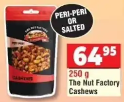 DB Cash And Carry The Nut Factory Cashews offer