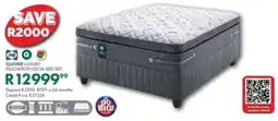 Beares Sealy cluver luxury pillowtop 152cm bed set offer