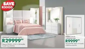 Beares Finchley bedroom suite offer