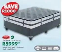 Beares Valencia 152cm bed set offer