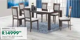 Beares Barbedos dining room suite offer