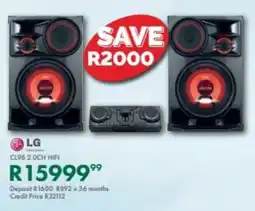 Beares LG CL98 2.0ch HiFi offer