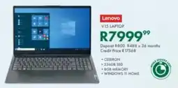 Beares Lenovo V15 Laptop offer