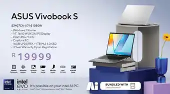Computer Mania ASUS Vivobook S offer