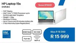 Computer Mania HP Laptop 15s offer