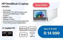 Computer Mania HP OmniBook 3 Laptop offer