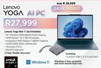 Computer Mania Lenovo Yoga Slim 7 offer