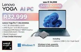 Computer Mania Lenovo Yoga Pro 7 offer