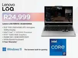 Computer Mania Lenovo LOQ 15IRX10 offer