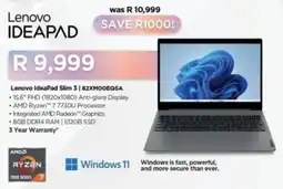 Computer Mania Lenovo IdeaPad Slim 3 offer