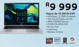 Computer Mania Acer Aspire Go 15 AMD Ryzen 5 7520U Processor Laptop offer