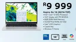 Computer Mania Acer Aspire Intel Core 5 120U Processor Laptop offer