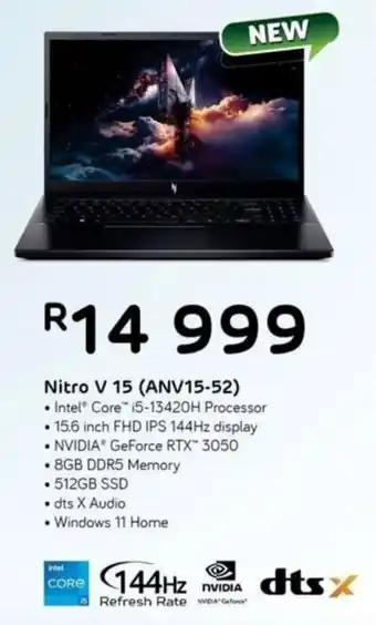 Computer Mania Acer Nitro V 15 Intel Core i5-13420H Processor Laptop offer