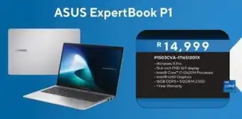 Computer Mania ASUS Expert Book P1 offer