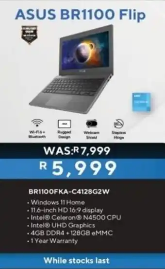 Computer Mania ASUS BR1100 Flip offer