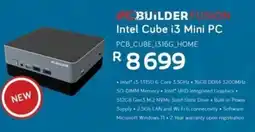 Computer Mania PCBuilder Fusion Intel Cube i3 Mini PC offer