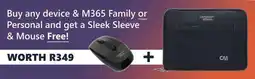 Computer Mania Sleek Sleeve & Mouse offer