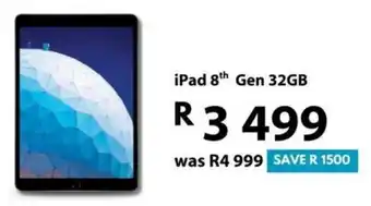 Computer Mania iPad 8th Gen 32GB offer