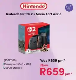Teljoy Nintendo Switch 2 + Mario Kart World offer