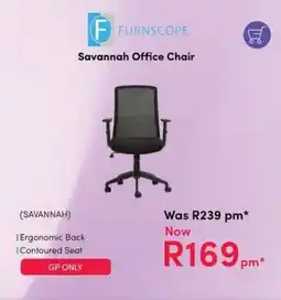 Teljoy Furnscope Savannah Office Chair offer