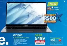 Incredible Connection Orion 15.6" AMD Ryzen 3 Laptop offer