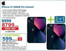 Incredible Connection iPhone 13 128GB Pre-Owned offer