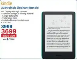 Incredible Connection Kindle 2024 6inch Elephant Bundle offer