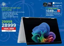 Incredible Connection Hp OmniBook X14 Intel Core Ultra 7 Laptop offer