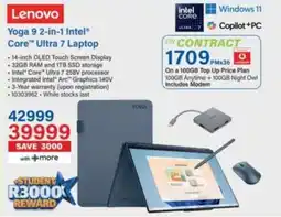 Incredible Connection Lenovo Yoga 9 2-in-1 Intel Core Ultra 7 Laptop offer