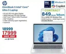 Incredible Connection Hp OmniBook 5 Intel Core Ultra 5 Laptop offer
