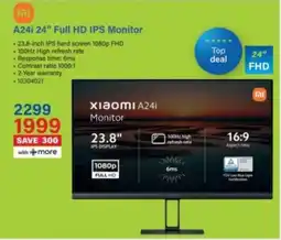 Incredible Connection Xiaomi A24i 24" Full HD IPS Monitor offer