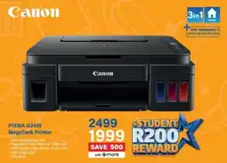 Incredible Connection Canon PIXMA G2410 MegaTank Printer offer