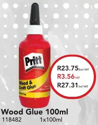 Africa Cash and Carry Wood Glue 100ml 1 x 100ml offer