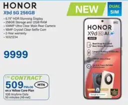Incredible Connection Honor X9d 5G 256GB offer