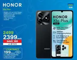 Incredible Connection Honor X5c Plus offer