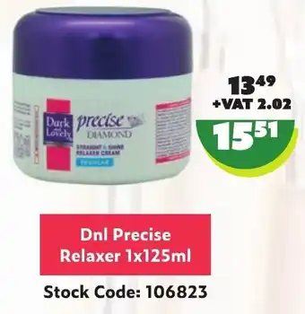 Africa Cash and Carry Dnl Precise Relaxer 1 x 125ml offer
