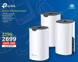 Incredible Connection Tp-link Deco S4 WiFi Mesh System offer