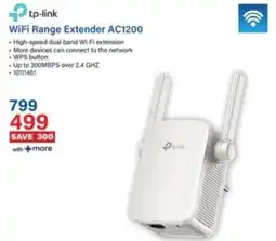 Incredible Connection Tp-link WiFi Range Extender AC1200 offer