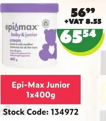 Africa Cash and Carry Epi-Max Junior 1 x 400g offer