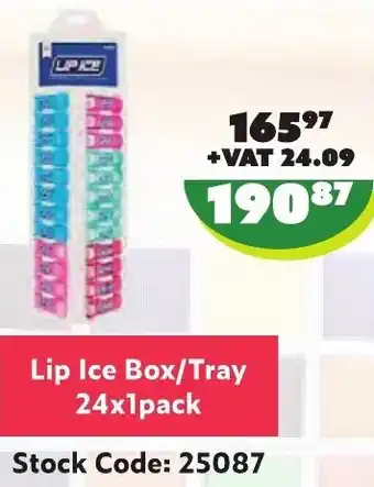 Lip Ice Box/Tray 24 x 1 Pack