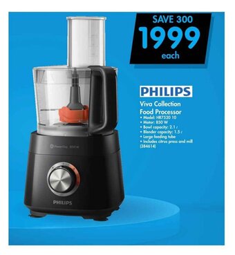 Makro Philips - Viva Collection Food Processor offer