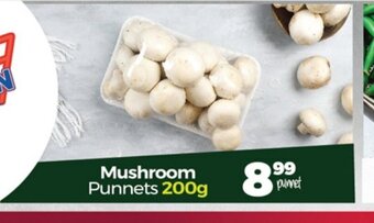 Mushroom Punnets 200g