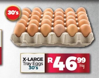 Take 'n Pay X-Large Tray Eggs 30's offer