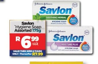 Take 'n Pay Savlon Hygiene Soap Assorted 175g offer