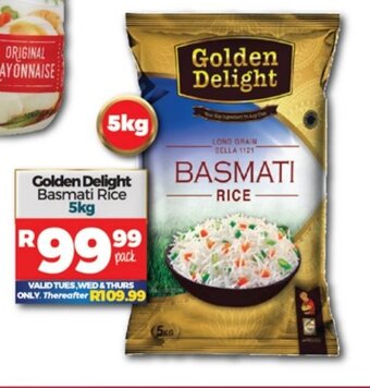 Take 'n Pay Golden Delight Basmati Rice 5kg offer
