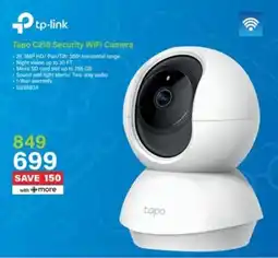 Incredible Connection Tp-link Tapo C210 Security WiFi Camera offer