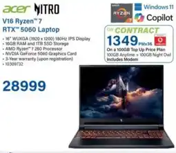 Incredible Connection Acer V16 Ryzen 7 RTX 5060 Laptop offer
