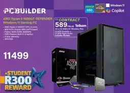 Incredible Connection PCBuilder AMD Ryzen 5 5600GT Defender Windows 11 Gaming PC offer